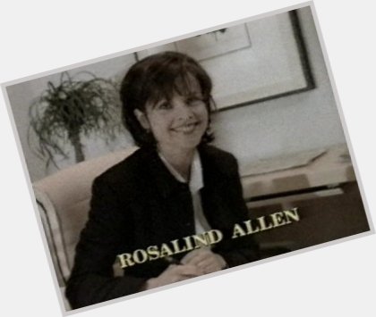 Rosalind Allen dating 9